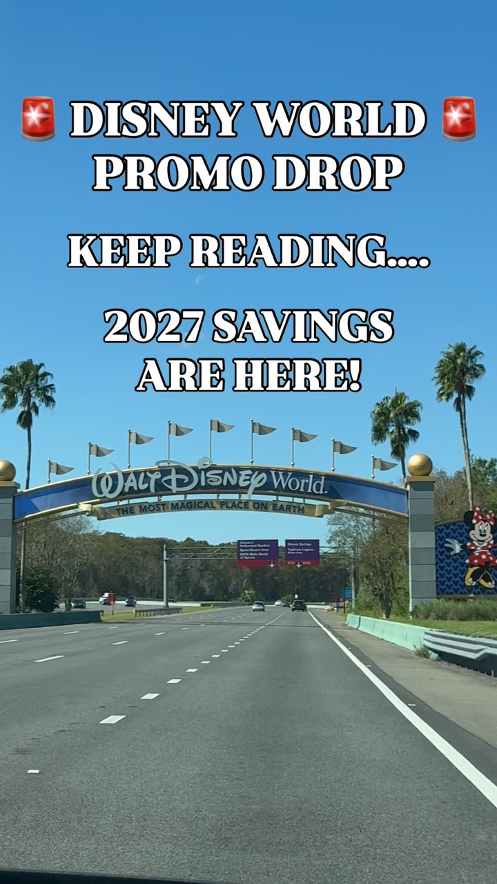 🚨 Disney Deal Drop! Walt Disney World just released several new ways to save on 2027 vacations! 🏰✨
Depending on your travel dates and resort, offers include:
✨ Save up to $250 per night on select 4-night, 4-day+ room-and-ticket packages for select stays January 3–July 28, 2027.
✨ Save up to 25% on select Disney Resort rooms for select stays January 3–April 29, 2027.
💳 Disney Visa Cardmembers can save up to 30% on select rooms for select stays January 3–April 29, 2027, with additional savings available on select weekend dates for stays of 5+ nights.
🏰 Already booked with Castle Coaches Travel? We’re already on it! We’re reviewing our existing reservations to see if any of these newly released promotions are applicable. If there’s an eligible offer that can save you money and promotional availability exists, we’ll work to get it applied.
Not booked yet? Now is a great time to start planning! Promotional availability varies by resort, room category, and dates, so reach out to Castle Coaches Travel for specific availability, pricing, and complete offer details.
✨ And remember—our full concierge Disney vacation planning services are complimentary with qualifying packages booked through Castle Coaches Travel!
Castle Coaches Travel is an EarMarked by Disney, Authorized Travel Agency offering concierge, full-service planning for all Disney destinations. We specialize in theme park strategy, and our services come at no additional cost to you.
#waltdisneyworldvacation #castlecoachestravel #disneypromo #disneyplanningtips #disney2027