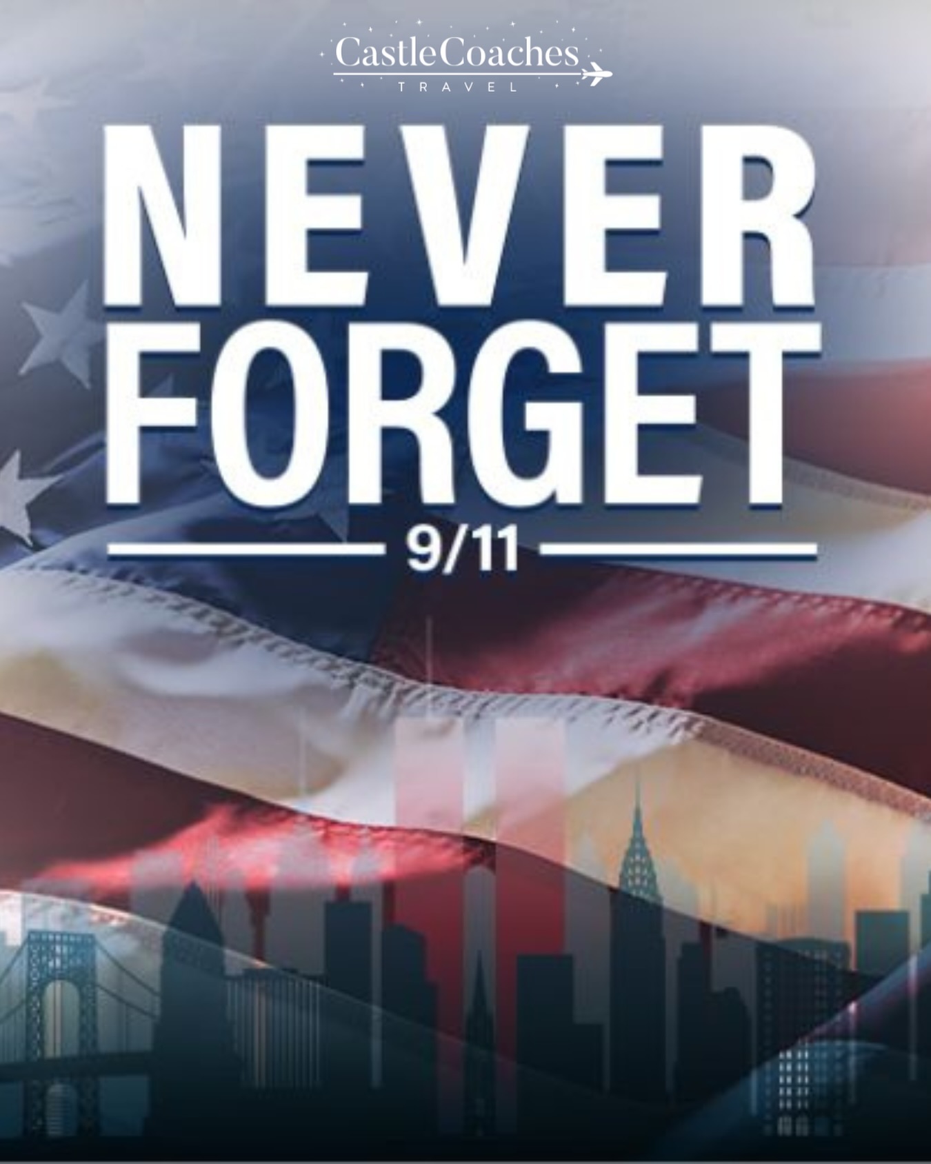 Today, 25 years later, we remember and honor the lives lost on September 11. 🇺🇸
We hold space for the survivors, the heroes who answered the call, and the families whose lives were forever changed.
Time may pass, but we will never forget those we lost, the courage of those who responded, and the impact that day had on our nation. Hold your loved ones a little closer today.
And to all the service members, first responders, firefighters, police officers, medical professionals, and others who continue to serve and protect- Thank you. ❤️🤍💙
We remember.
We honor.
We will never forget.