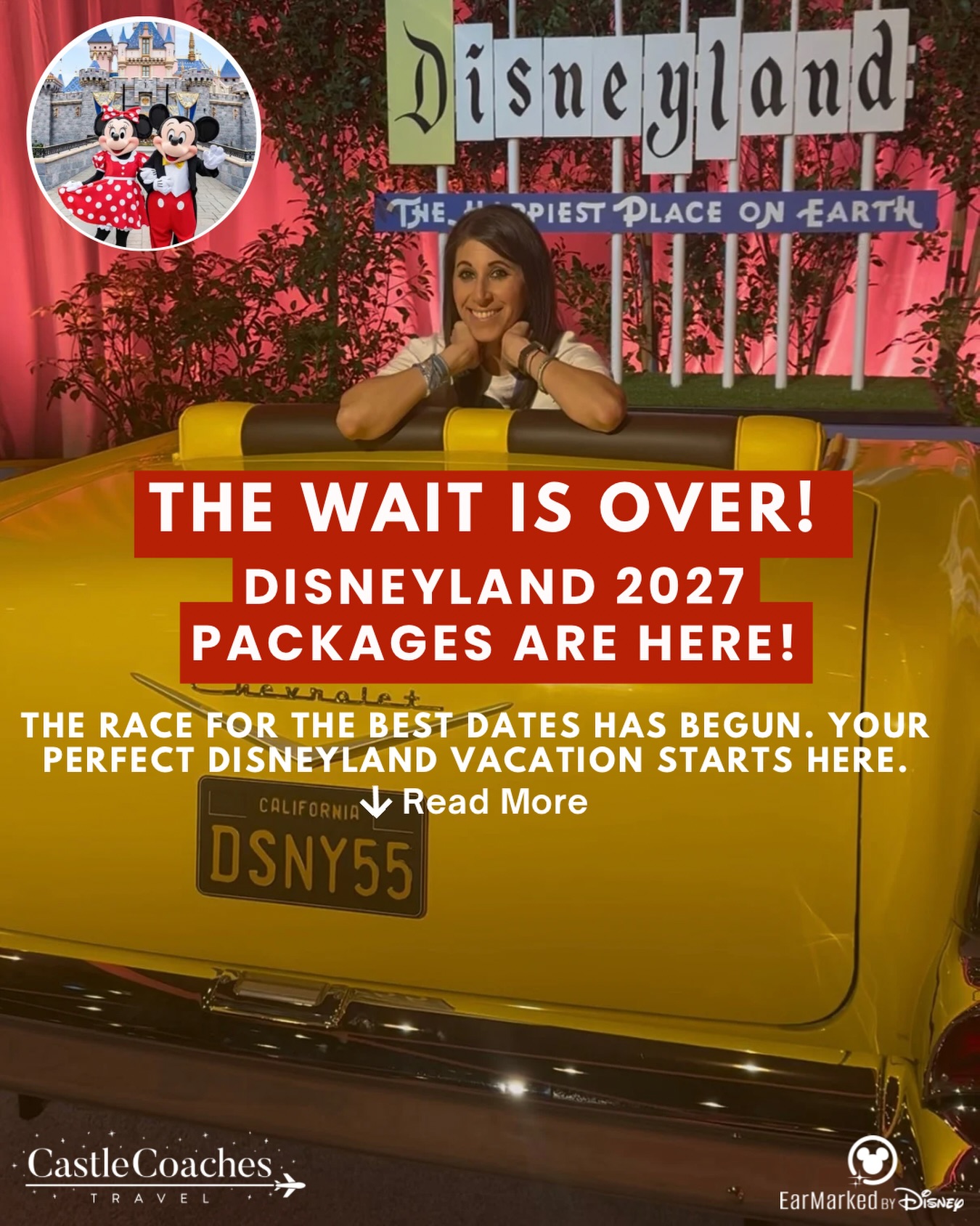 🏰 THE WAIT IS FINALLY OVER! DISNEYLAND 2027 VACATION PACKAGES ARE OFFICIALLY HERE! 🎉
If you’ve been thinking about visiting Disneyland in 2027, now is the time to start planning. Vacation packages for on-site resorts AND good neighbor resorts have officially been released, and we’re already diving into pricing, hotel options, and availability for clients.
Whether you’re dreaming of rope dropping Disneyland Park, staying just steps from the magic, or planning a once-in-a-lifetime family vacation, we’re here to help you find the best fit for your budget and travel style.
📅 Already have dates in mind? Great!
🤔 Still deciding? That’s perfectly fine too—we can help with that.
Our interest list for Disneyland 2027 has been growing, and we’re already reaching out to everyone who asked to be notified. If you haven’t joined yet, there’s still time!
✨ Ready to start planning?
📩 Fill out our quote request form and we’ll start building your personalized Disneyland 2027 vacation:
https://www.castlecoachestravel.com/quote
Or simply comment “Disneyland 2027” below, and we’ll reach out to help you get started!
Castle Coaches Travel is an Earmarked by Disney Authorized Travel Agency that specializes in Disneyland Anaheim vacations, concierge planning, Disneyland tips, Disneyland hotel expertise, park planning, and full-service vacation support at no additional cost to the client.
#Disneyland2027 #DisneylandVacation #DisneyTravelPlanner #DisneyVacation #castlecoachestravel
